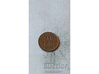 Belgia 50 centime 1954 Inscripție în neerlandeză 'BELGIE'
