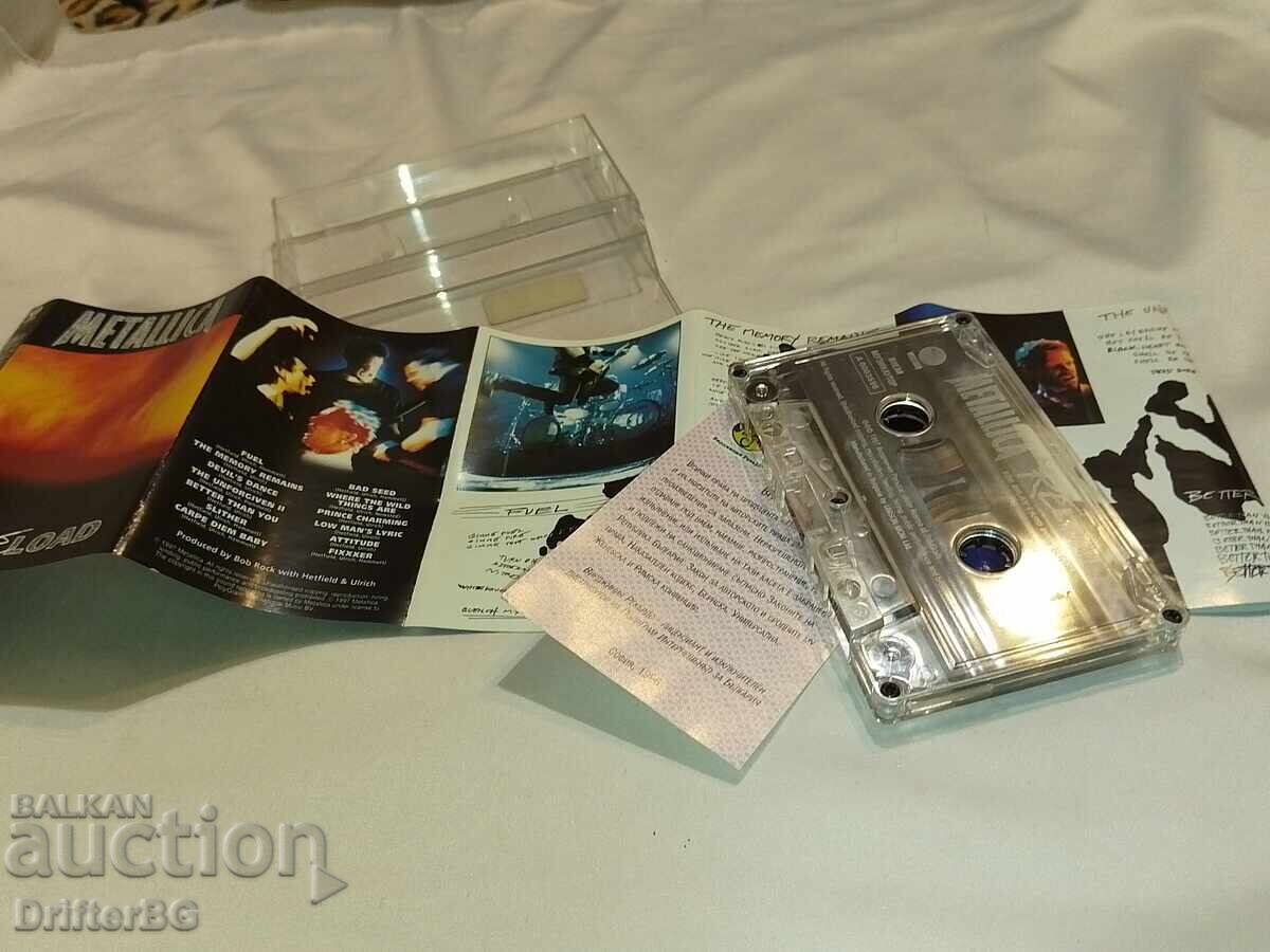 Δημοπρασία Κασέτα ήχου METALLICA – ReLoad (1997) – ΤΕΛΕΙΑ ΚΑΤΑΣΤΑΣΗ