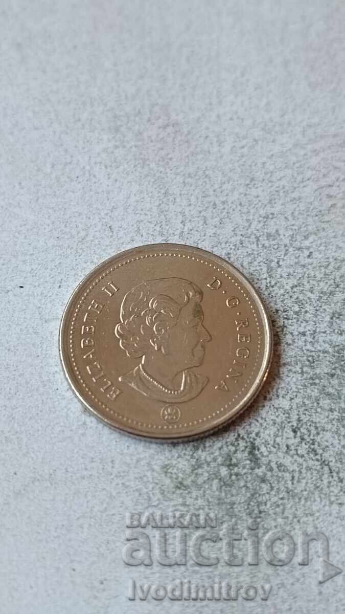 Canada 25 cenți 2009 cu preț € 0.87 | 1.70 BGN