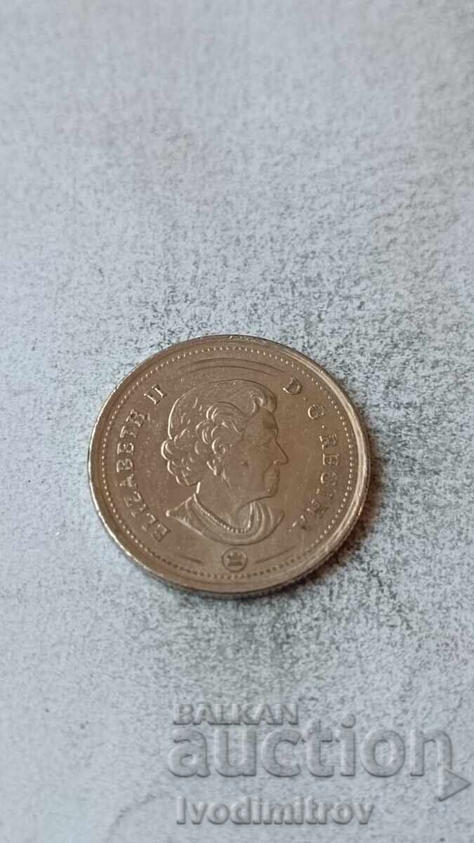 Canada 25 de cenți 2011 cu preț € 0.87 | 1.70 BGN