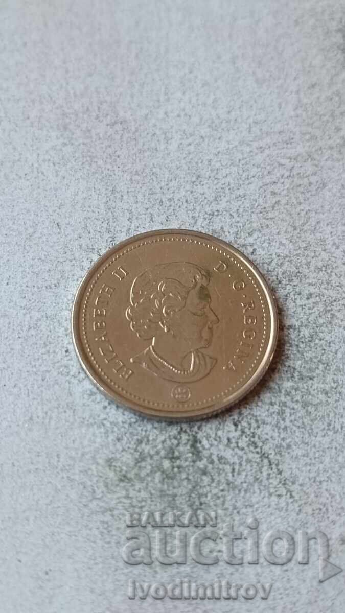 Canada 25 de cenți 2011 cu preț € 0.87 | 1.70 BGN