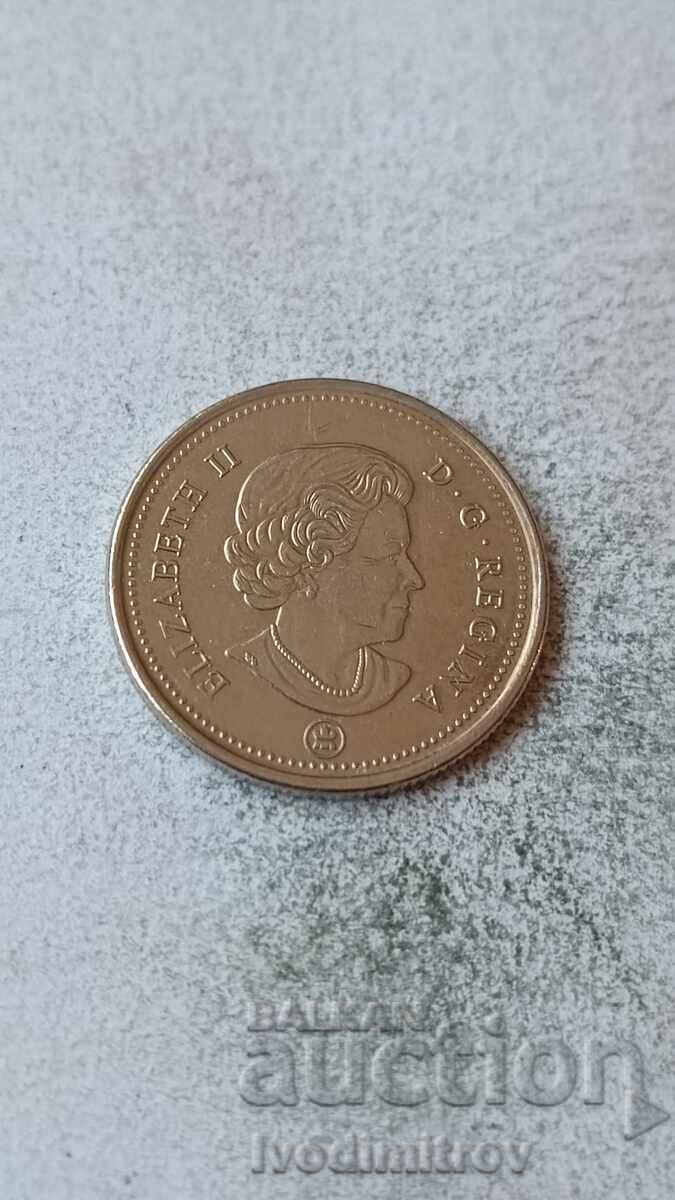 Canada 25 cenți 2022 cu preț € 0.87 | 1.70 BGN
