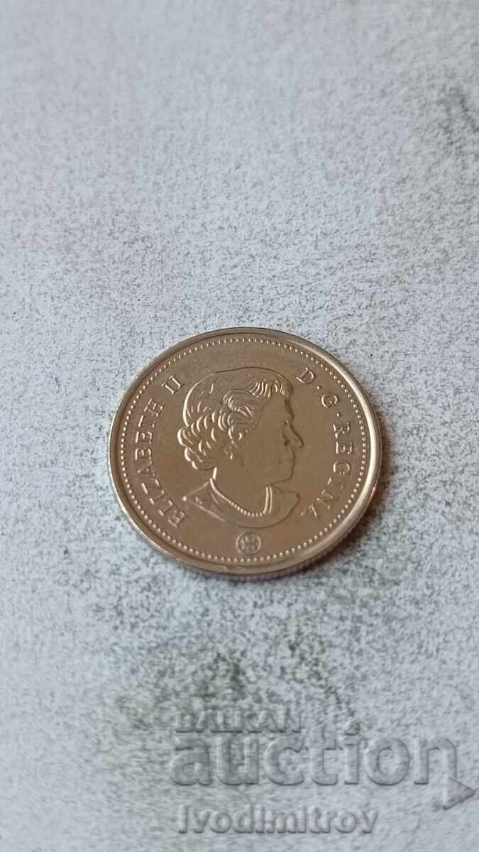 Канада 25 цента 2022 с цена € 0.87 | 1.70 лв.