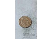 Франция 1 франк 1992 200 години Република Франция