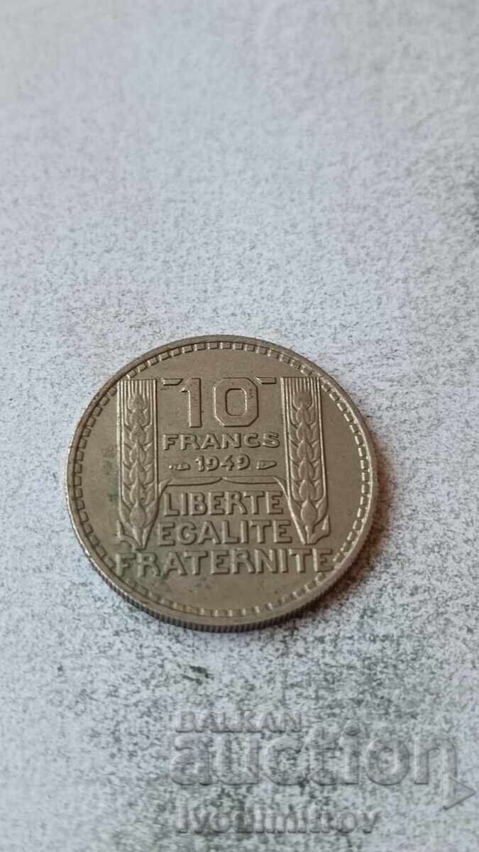 France 10 francs 1949