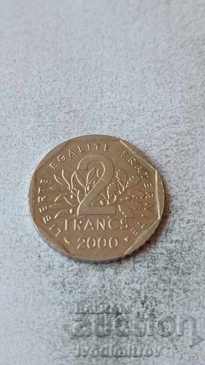 Γαλλία 2 φράγκα 2000