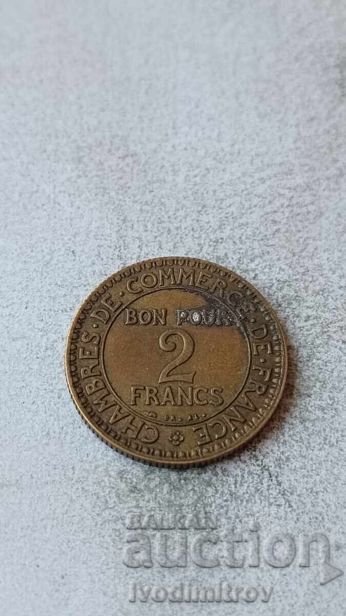 Γαλλία 2 φράγκα 1925