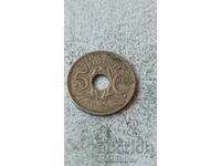 Франция 5 сантима 1923