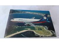 Ταχυδρομικό δελτάριο PLUNA BOEING 737-200