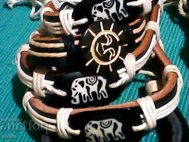 Lot de brățări din piele cu preț € 10.00 | 19.56 BGN