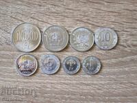 Лот от 8 броя монети Северна Корея