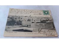 Пощенска картичка Panorama de Casablanca 1907