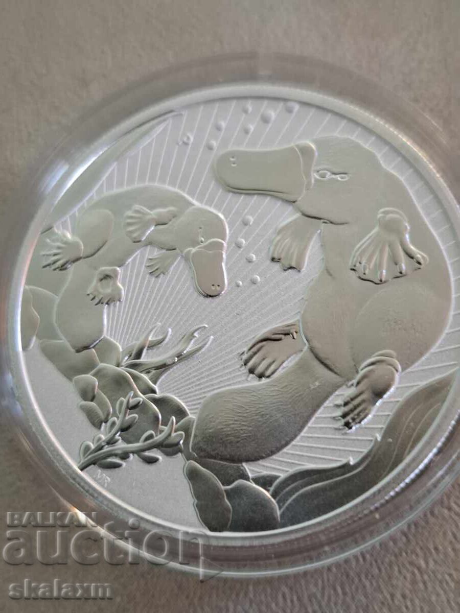 Сребро 2 oz. 2021г. Птицечовка