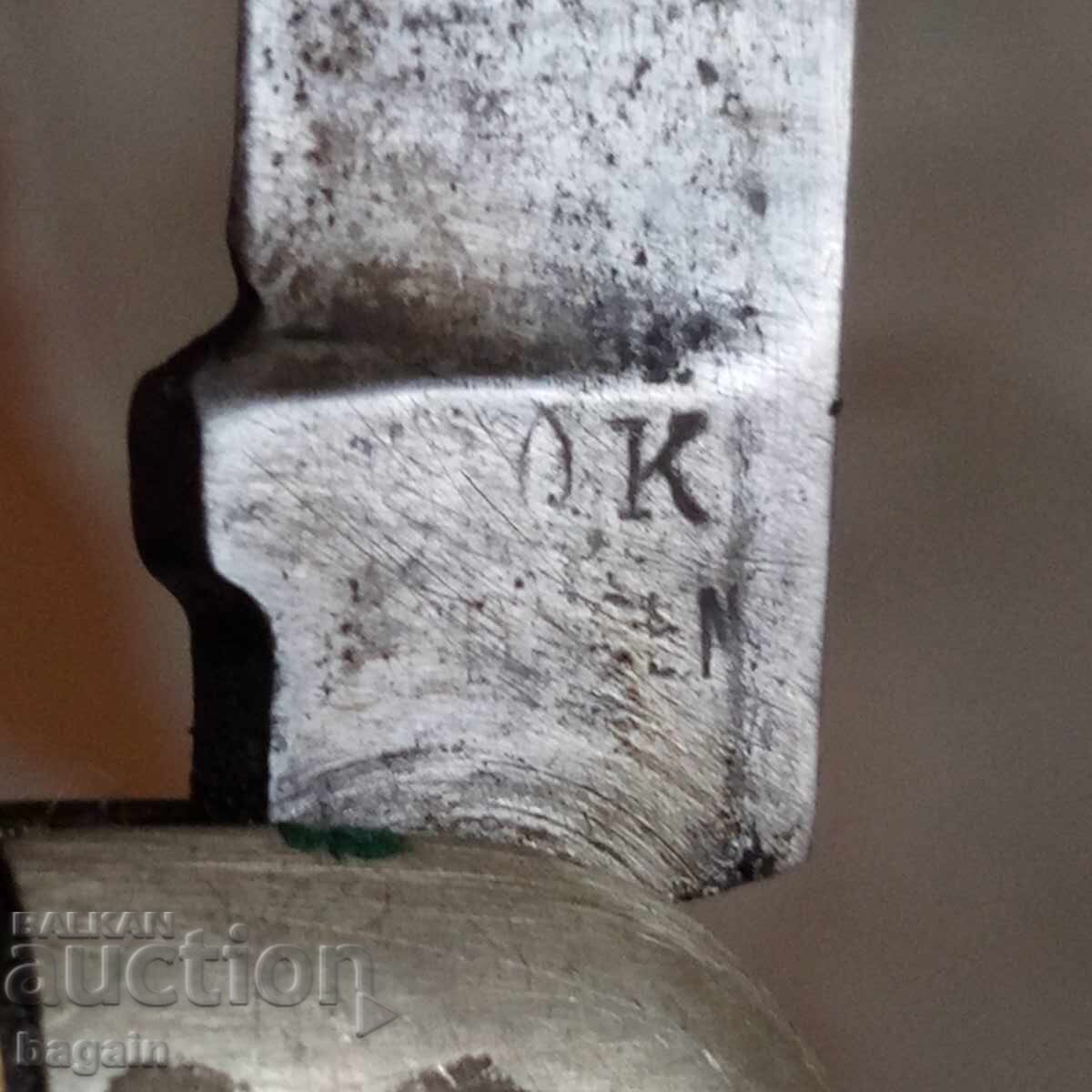 Cuțit din secolul al XIX-lea cu plăsele din corn - 5