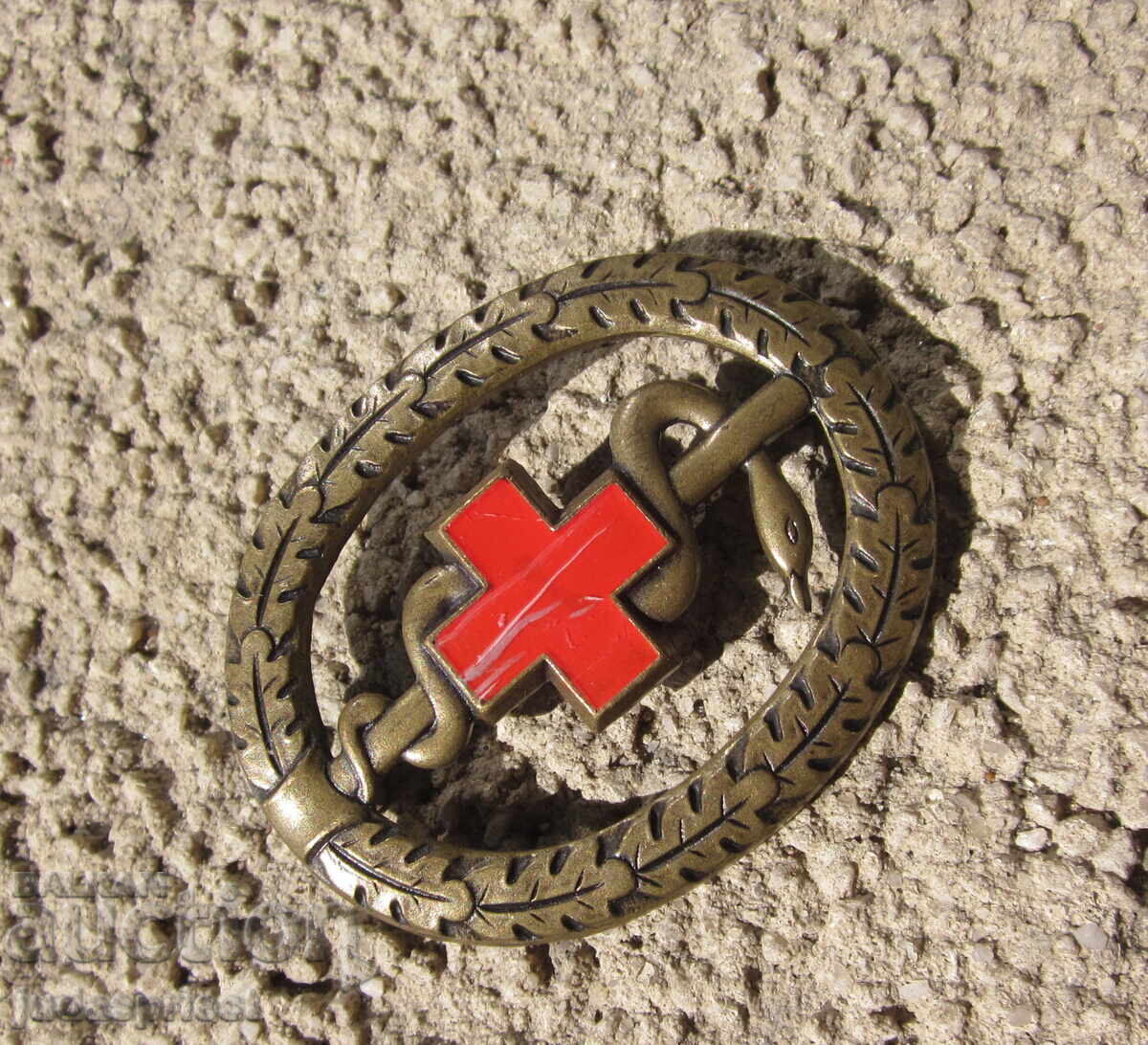 Доставка на Германски знак Германска значка военен лекар червен кръст