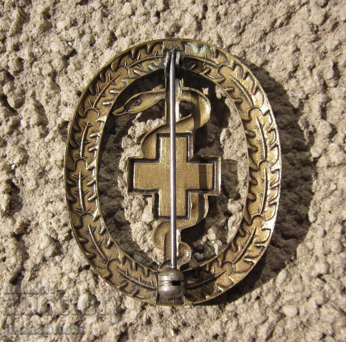 Германски знак Германска значка военен лекар червен кръст - 6