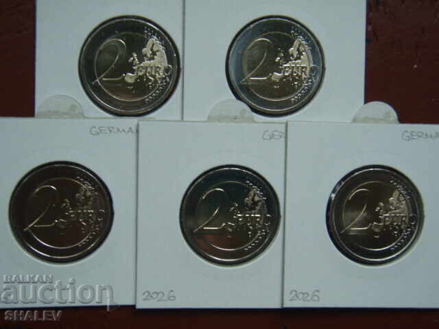 2 Euro 2026 Germania "Bremen" A,D,F,G,J /Germania/(2)- 2 euro - 5 2 Euro 2026 Germania "Bremen" A,D,F,G,J /Germania/(2)- 2 euro - 5