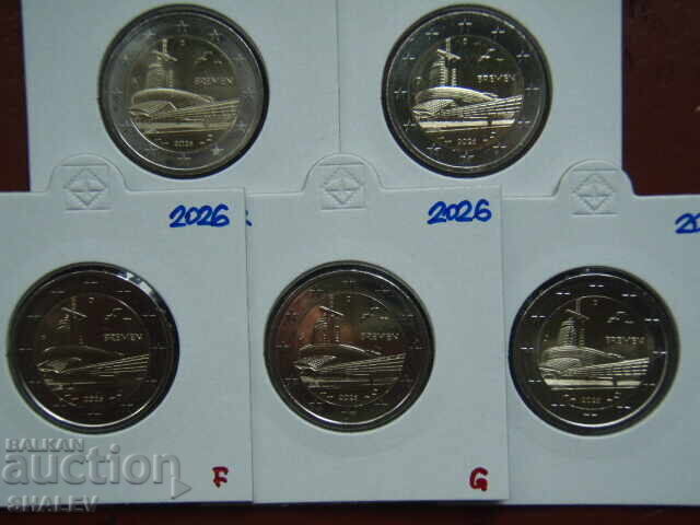 2 Euro 2026 Germania "Bremen" A,D,F,G,J /Germania/(2)- 2 euro 2 Euro 2026 Germania "Bremen" A,D,F,G,J /Germania/(2)- 2 euro