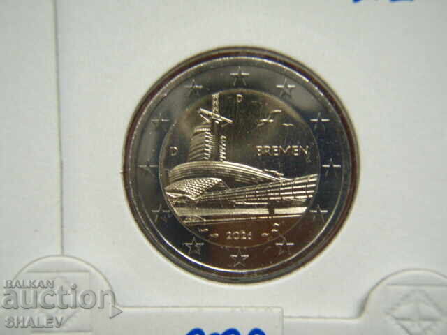 Auction  2 Euro 2026 Germany "Bremen" A,D,F,G,J /Germany/(2)- 2 euro