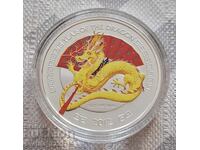 Argint 1 OZ 2012 Dragon