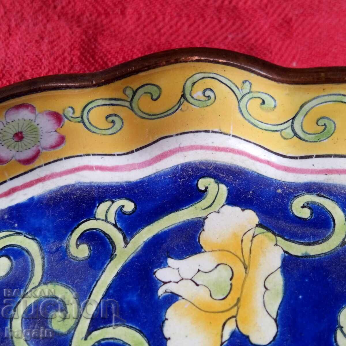 Παράδοση Δυναστεία Τσιν, σμάλτο