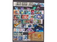 Lot Cosmos - URSS / Rusia 58 timbre+8 blocuri**