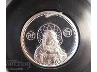 Silver pendant Mother of God