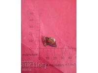 Badge, eternal friendship, enamel