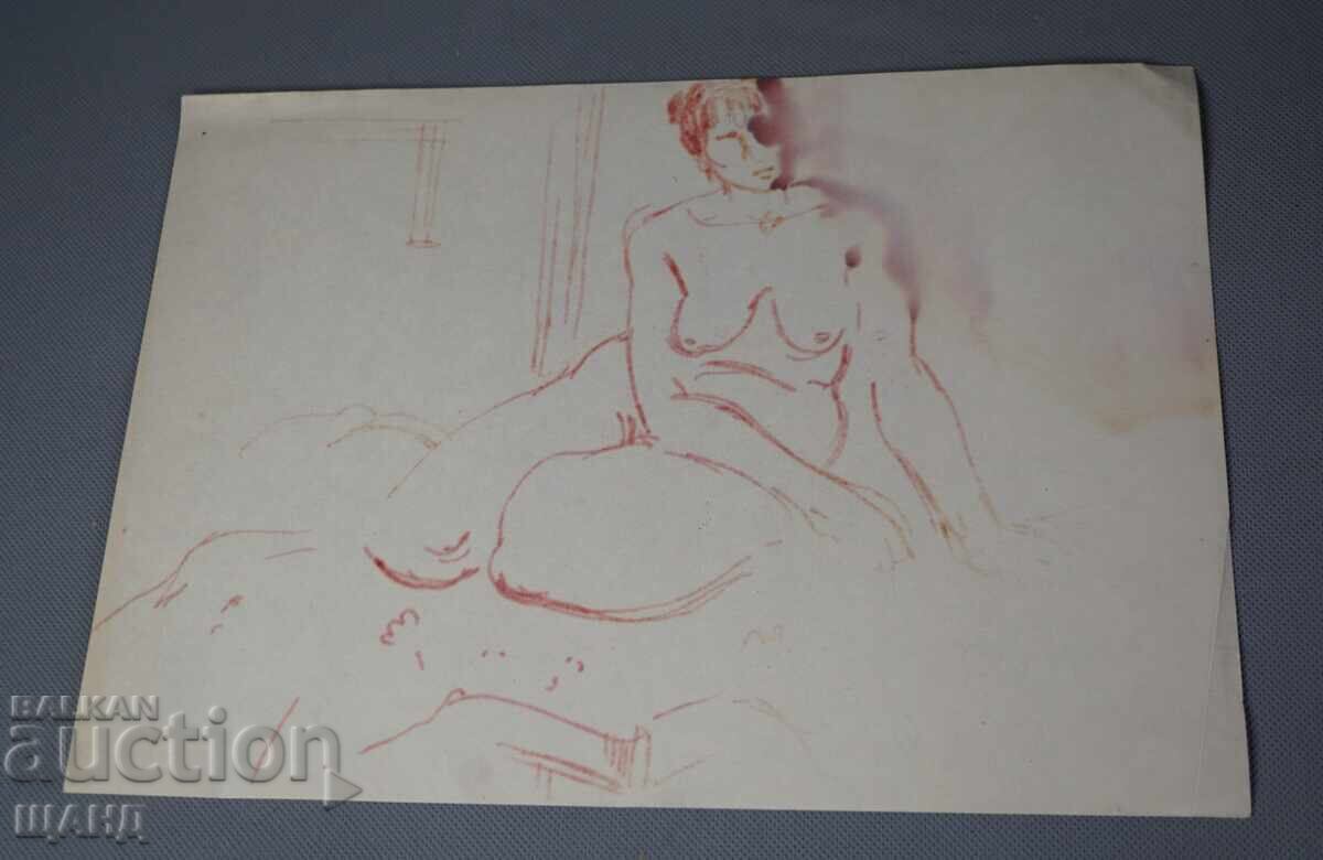 Old Master σχεδιάζει ερωτικό γυμνό σώμα με τιμή € 1.76 | 3.44 BGN