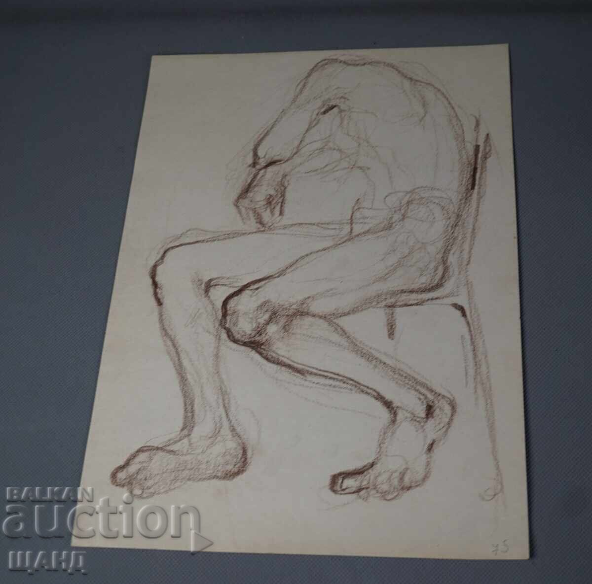 Old Master desen imagine erotic corp nud