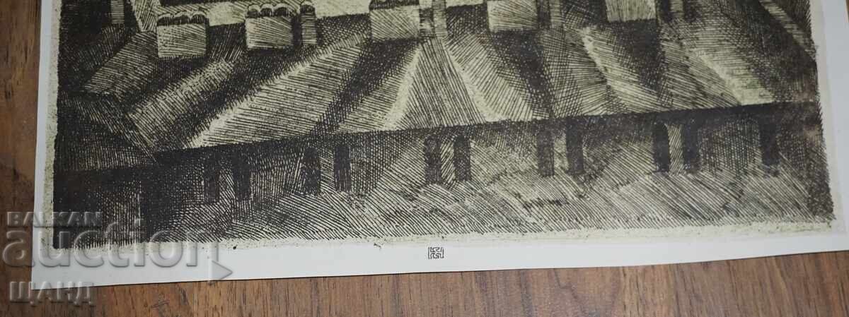 Elka Naĭdenova Risunka Litografiya grafika Rilski Manastir με τιμή € 6.11 | 11.95 BGN