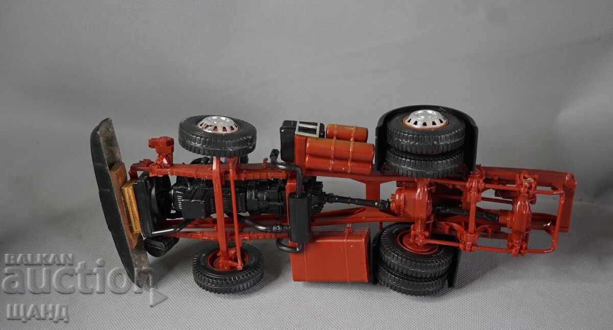 MAN Jucărie veche din plastic model machetă camion TIR - 5