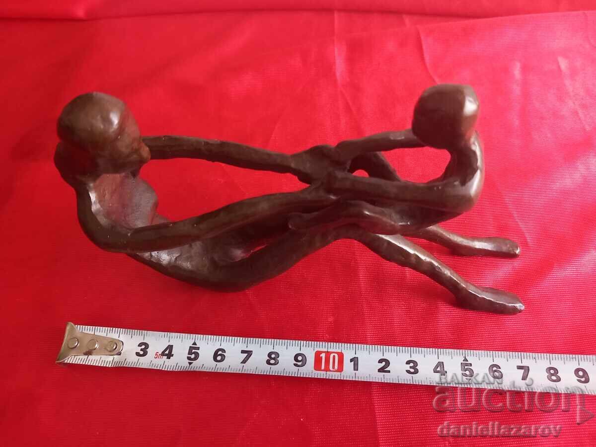 Statuetă din bronz Henry Moore, sculptură „Mamă cu copil” - 5 Statuetă din bronz Henry Moore, sculptură „Mamă cu copil” - 5