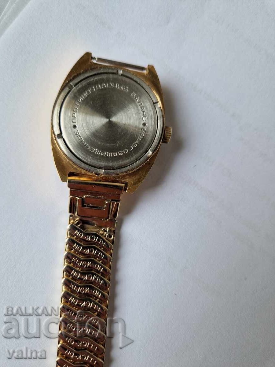 RАКЕТА 19 jewels, 2628 Н, USSR, Au 10 каса, 36,5 мм TOP! - 6