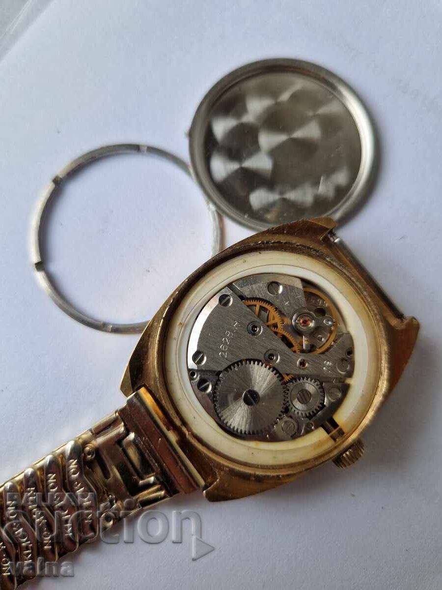 RАКЕТА 19 jewels, 2628 Н, USSR, Au 10 каса, 36,5 мм TOP! - 7