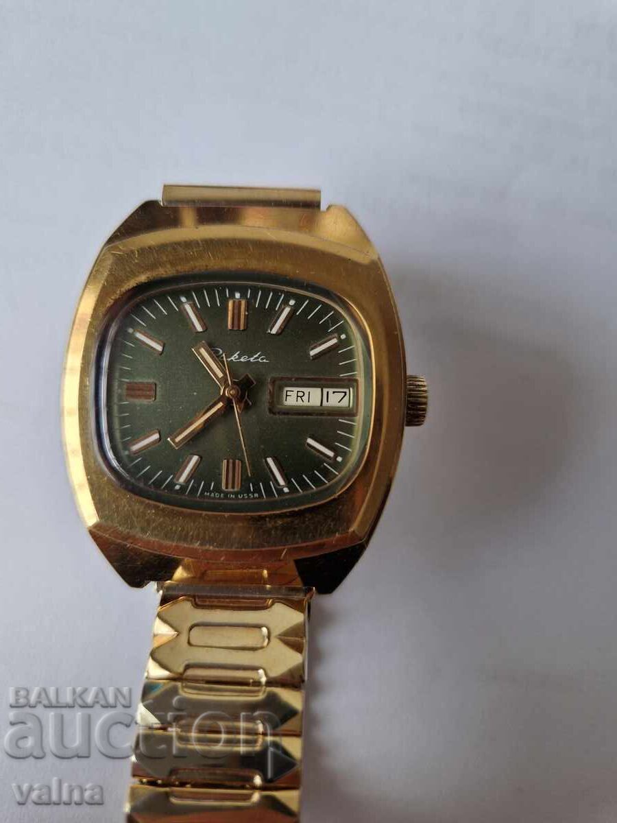 RAKETA 19 jewels, 2628 H, ΕΣΣΔ, κάσα Au 10, 36,5 mm TOP! RAKETA 19 jewels, 2628 H, ΕΣΣΔ, κάσα Au 10, 36,5 mm TOP!