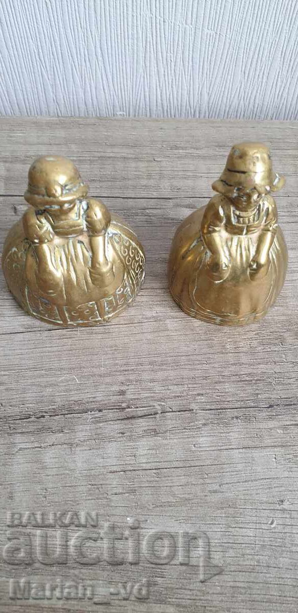 Παράδοση Παλιές καμπάνες, ορείχαλκος μπρούντζος, μέταλλο, φιγούρα, καμπάνα