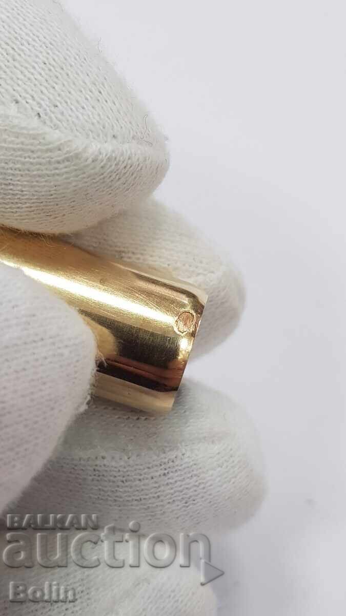 Рядка колекционна писалка "Eversharp" USA - Златно перо 14 к - 7