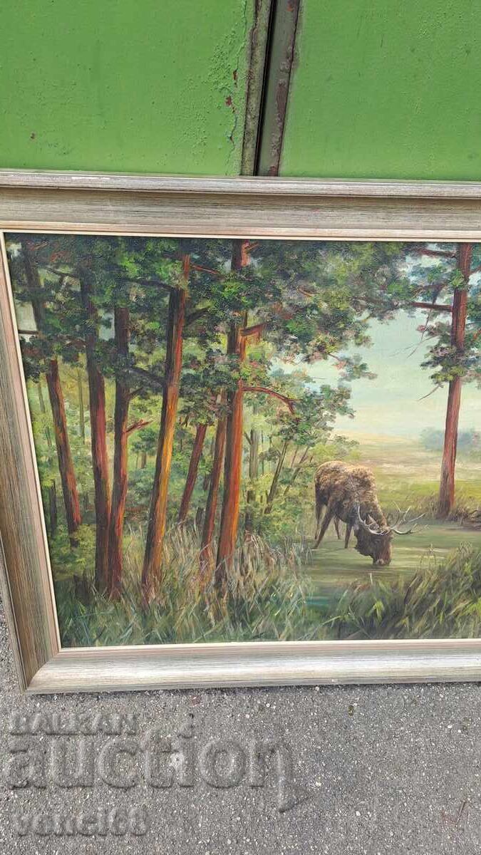 Delivery of Oil painting