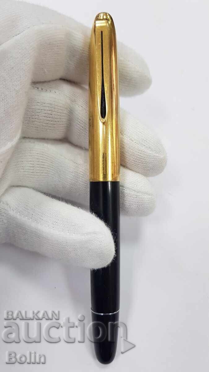 Stilou de colecție rar "AURORA" 88K - Penita din aur de 14k