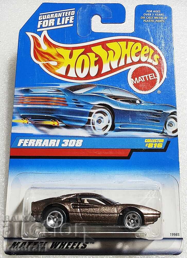 Hot Wheels 1998 Ferrari 308 1:64 Ferrari