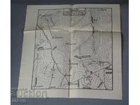 Hartă militară a pozițiilor Diviziei a 6-a Bdin 1913