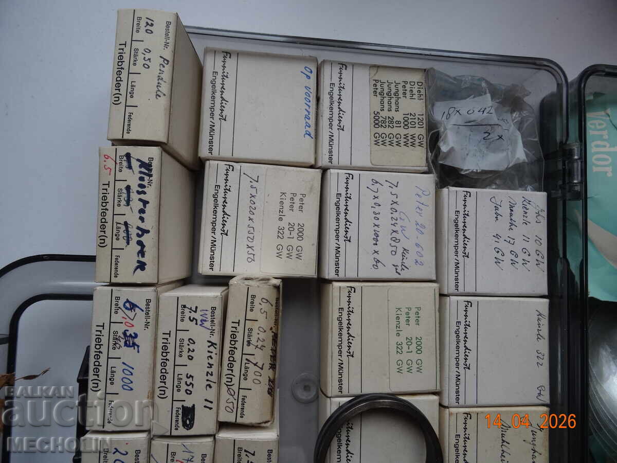 ПРУЖИНА ЗА НАВИВАНЕ НА СТЕНЕН немски ЧАСОВНИК с цена € 8.00 | 15.65 лв.