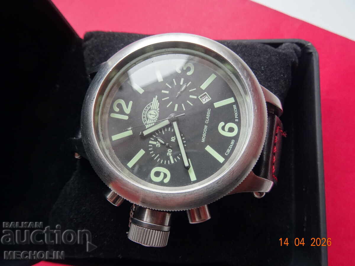 CEAS DE COLECȚIE RUSESC DE SCAFANDRU R 3133 CRONOGRAF - 7