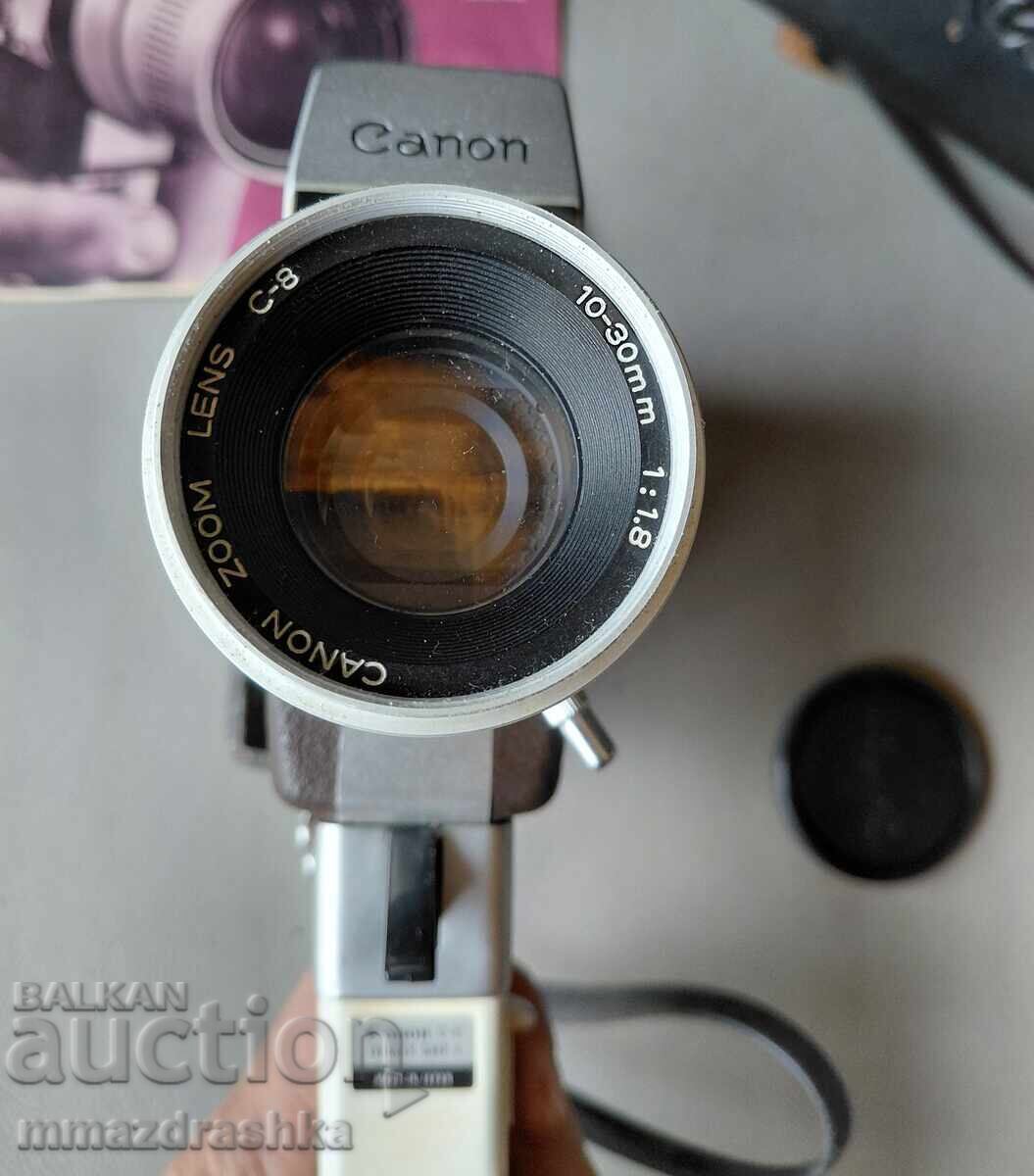 Βιντεοκάμερα Canon Auto Zoom 518 από τη δεκαετία του '60 - 6