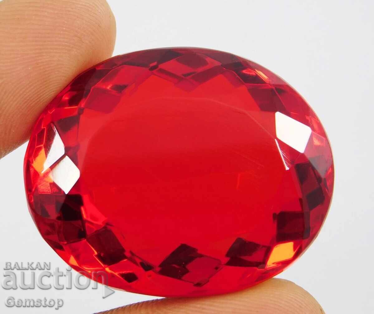 Livrarea Licitatie! Topaz natural 117.15 ct, oval, certificat OMGTL, de la 1 RON!