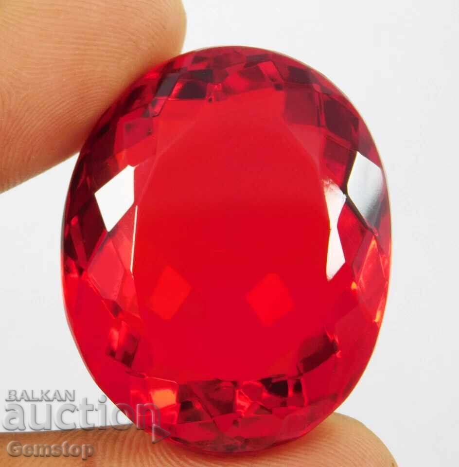 Licitatie! Topaz natural 117.15 ct, oval, certificat OMGTL, de la 1 RON! - 6