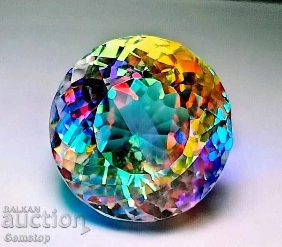 BZC! 63.40ct Φυσικό Μυστικό Τοπάζι με πιστοποιητικό OMGTL από 1ct - 5
