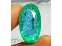 Licitatie! 53.00 ct. Opal de foc natural oval, certificat OMGTL, de la 1 RON!