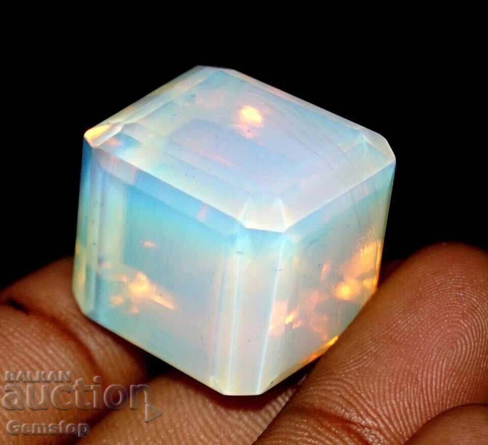 PREȚ DE START! 128,60 ct. set opal de foc natural cub cert. OMGTL de la 1 RON! - 6